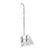 Thickened stainless steel dustpan single garbage shovel dustpan dustpan outdoor courtyard sanitation dustpan factory stainless steel round