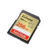 SanDisk 256GB SD memory card 4K V30 U3 C10 camera memory card reading speed 180MB/s writing speed 130MB/s high-speed continuous shooting mirrorless/SLR camera