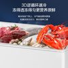 Haier produces single-temperature freezer for home use without frequent defrosting, refrigerator, freezer, rental small refrigerator, 200 liters, best-selling丨approximately 280 kilograms丨wheeled food basket leader