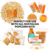 Nostalgia Retro Cinema 70g Popcorn Machine 10 Cups Large Capacity Requires Transformer