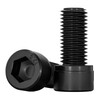 Tianzhuo Hardware Grade 12.9 Counter-thread Hexagonal Screw Left Thread Bolt Counter-thread Cylindrical Head Screw M3M4M5M6M8M10-M20 M10*20 (Black Counter-Thread) - 5 pcs