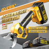 Aired brushless electric scissors to cut branches, rechargeable garden pruning shears, fruit tree scissors, gardening shears power tools, point 0CM