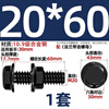 Tianzhuo Hardware national standard 10.9 grade high strength flange surface anti-slip external hexagonal screw nut bolt combination set accessories M20*60 full thread 1 set flat