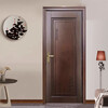Solid wood bedroom door, oak painted room door, silent suit door, indoor door, room walnut wood door customization, rubber wood painted door 1 style