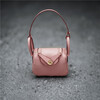 New mini mini bag key bag creative girls retro shell bag mini Lindy bag Kelly headphone bag pink mini Lindy bag