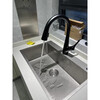 Moen 75513 sink single-slot nano oil-resistant gun ash Taichung under-counter sink 75613DB 75813EB Nano sink renderings real shot