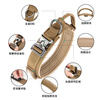 Outstanding Dog Collar Large Dog Leash Medium Dog Collar German Shepherd Labrador Golden Retriever Pet Collar Brown/Dog Leash Not Included L Size/Within 55-85 Jin