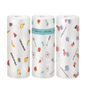 SnowDream Japanese lazy rag thickened 50 pieces * 3 rolls kitchen paper kitchen oil-absorbing paper disposable rag