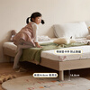 Genji Muyu solid wood double bed spliced large bed small bed detachable single bed widened children's bed (rubber wood) children's bed 1.5*2m (excluding pad)