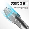 HUHAO super-hard ceramic tilt-head eccentric drill bit for all-ceramic tiles alloy triangular drilling rotor 6+6+8+8mm