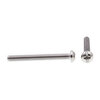 Prime-Line Machine Screw #10-32 Round Head Cross Recessed Stainless Steel 4cm 25 Pieces Industrial Fasteners
