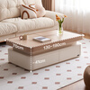 Quanyou Home new retractable functional coffee table living room small apartment home storage storage floor cabinet