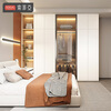 Sophia wardrobe customization modern minimalist style bedroom wardrobe cloakroom whole house cabinet customization package 19800 sincere customization fee Consult customer service to obtain design drawings
