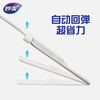 Miaojie flat mop 40cm pole length 137, total 2 cloths, household one mop, hand wash-free, large lazy mop mop
