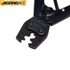 JiGong bare terminal crimping pliers terminal pliers cold terminal cable terminal copper aluminum wire nose Japanese style crimping pliers HD-6 0.5-6 square meters