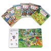 Click-to-read version of the game book for cultivating concentration for 1-4-year-old children, Baby Concentration 1000, 6 volumes, Children's Visual Discovery Game Book, Cardboard Tear-proof Picture Book (Supports Little Chicken Ball Dolphin Xiao Meng's point reading pen)