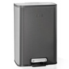 EKO foot-operated trash can 15L Yagang household kitchen living room with lid stainless steel large size Zhang Ruoyun recommends 9161