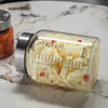 Genas pickle jar household glass sealed jar wine bottle container pickle sauerkraut pickle jar storage jar 1300ml