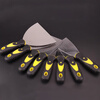 Deqi putty knife stainless steel cement scraper scraper putty tool 4 inches (5 pieces)