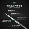 XINQY Xinqiyuan SMA/BNC RF coaxial cable 6G LMR100 base station test GPS antenna extension cable Q9 BNC male-BNC male 1.5m