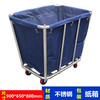 Yukai Hotel double-sided guest room work cart storage linen cart room entrance cart hotel cleaning service cart lobby cart stainless steel double-sided guest room cart including logistics and self-pickup