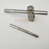 Crown reciprocating screw 10 strokes 50 80 100 120 150 180 200 220 small reciprocating shaft 5.8*4.82-28.55-54.9mm rod copper plated