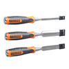 Steel Shield SHEFFIELD S080301 3-piece woodworking chisel set
