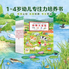 Click-to-read version of the game book for cultivating concentration for 1-4-year-old children, Baby Concentration 1000, 6 volumes, Children's Visual Discovery Game Book, Cardboard Tear-proof Picture Book (Supports Little Chicken Ball Dolphin Xiao Meng's point reading pen)