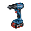 Bosch (BOSCH) Lithium Electric Drill GSR185-Li Cordless Hand Drill Household Electric Screwdriver Pistol Drill 18v Power Tool GSR185-LI Dual Electric (2.0ah) + Accessories