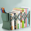 Shiji Notes Retractable Book Stand Desktop Book Stand Book Storage Rack Book Clip Fixed Book Stand Student Table Folding Stand Bookshelf High School Student Classroom Extra Thick White