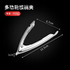 FANCYCHIC Blood Clam Clamp Blood Clam Clamp Flower Clam Oyster Multifunctional Wine Opener Walnut Pliers Shell Opener Clam Opener Artifact (Durable, Thickened and Highly Elastic) 2 Clam Openers Ingenious Craftsmanship (Durable, Anti-corrosion and Anti-rust)