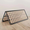 Jieshun row frame bed frame tatami encrypted thickened bed board solid wood dragon frame bracket steel frame custom foldable solid wood 10CM board upgraded version without feet 80CM*200CM