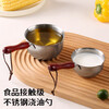 Baijie pouring oil pot 304 stainless steel mini small pot measuring spoon hot oil pouring oil pot pouring oil soy pepper pouring soy sauce pan