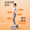 TOIXI BRORY mini elliptical machine home fitness small multi-functional silent in-situ space walking foot home fitness stepper adjustable resistance model silent and compact - magnetically controlled resistance - gray