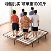 Jieshun row frame bed frame tatami encrypted thickened bed board solid wood dragon frame bracket steel frame custom foldable solid wood 10CM board upgraded version without feet 80CM*200CM