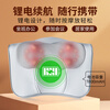 AUX cervical spine massager massage pillow neck shoulder and neck massager waist full body automatic hot compress kneading massager birthday and New Year gift for girls annual party gifts for parents flagship charging model hot compress / three levels of strength / forward and reverse kneading practical birthday gifts for parents and elderly parents