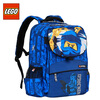 LEGO schoolbags for primary school students in grades 1-3-6 children's backpack Lightning Ninja large capacity lightening burden gift blue 20169