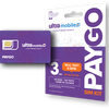 Ultra US phone card paygo purple card mobile phone card ultramobile renewal monthly rent 3 US dollars long-term card express delivery free shipping paygo new card is not activated to send activation tutorial