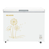 Meiling (MEILNG) large freezer 300L household commercial deep-freezer full freezer refrigeration and freezing dual-use large capacity horizontal freezer refrigerator 1L 220 liters/dual temperature top door/freezer