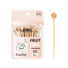 Faxilong candied haws bamboo sticks disposable fruit fork candied haws material children's skewers bamboo sticks 12cm 50 pieces