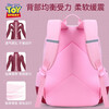 Disney children's schoolbags, primary school students' lightweight first-grade schoolbags, large-capacity burden-reducing schoolbags, high-looking, water-repellent student schoolbags for boys and girls, Strawberry Bear