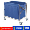 Yukai Hotel double-sided guest room work cart storage linen cart room entrance cart hotel cleaning service cart lobby cart stainless steel double-sided guest room cart including logistics and self-pickup