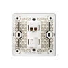 FSL Foshan Lighting switch socket panel 86 type concealed F31 gray one-open five-hole with USB switch socket panel 16a household five-hole socket