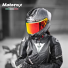 MOTORAX R90GP motorcycle full-face carbon fiber helmet men's and women's four-season anti-fog track motorcycle large rear wing light XXL