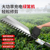 Ai style new brushless electric hedge trimmer rechargeable tea tea tree pruning machine landscaping community lithium pruning machine 24V dual with 20A backpack battery/8 hours