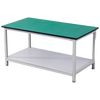 Baigang double-layer anti-static workbench assembly line multi-layer mobile operating table experimental table tool material packaging table length 1200*width 800*height 750mm