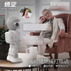 UBTECH Wukong Intelligent Robot Nanny Artificial Intelligence Programming Dancing Learning Early Education Spoken English Tutoring Story Machine Children's Home Entertainment Robot Chat Emotional Companion Elders Intelligent Voice Phone Wukong Humanoid Robot Gift Box with Anti-fall Bag 100 Programming Lessons