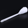 Masif brush, squeeze cotton brush, toilet toilet brush with long handle to remove dead corners, soft-bristled toilet brush, 10 pcs/pack