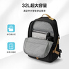 Samsonite student schoolbag, junior high school student boy backpack, good-looking and burden-reducing backpack, large-capacity computer bag NW4