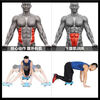Wilkie Sliding Tray Abdominal Wheel Fitness Pulley Abdominal Muscle Tray Silent Trainer Four-Wheel Twist Abdominal Roll Slim Abdominal Wheel Portable Fat Reduction Fashion Black Silent Abdominal Tray + Kneeling Pad